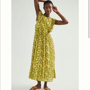 Anthropologie Ranna Gill Lenore Maxi Dress Size XL